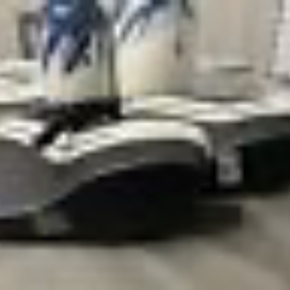 Women's Wedge Sandals Closed Toed Size 8 Black Rock Candy Brand Really Cute - Picture 5 of 5